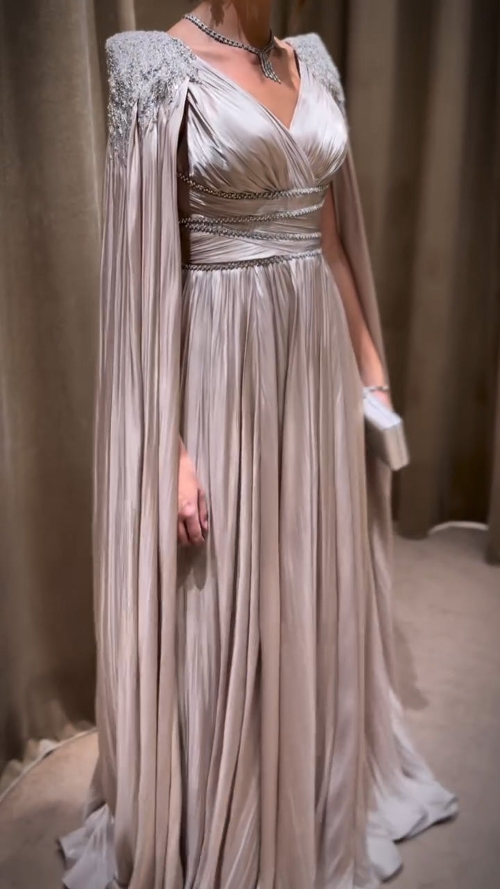 rose gold elegant dress Simple MACloth High Neck Sequin Rose Gold Formal Dress Simple Prom Gown With making it the perfect choice for women who want to leave a lasting impression at prom Draped Metallic Foil Long Dress