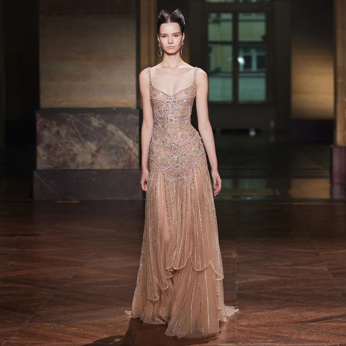 Champagne Dresses Elegant Luxury Evening Gowns Sharon Said Champagne Dresses Elegant Luxury Evening Gowns Sharon Said